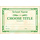 Certificate A7 - (Design S)