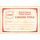Certificate A7 - (Design S)